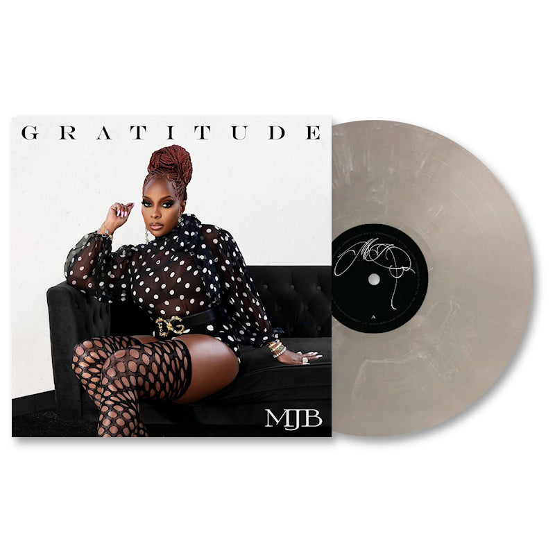 Mary J. Blige - Gratitude (Silver With White Swirl, Gatefold Sleeve, Insert, Coloured Vinyl, Limited Edition LP)