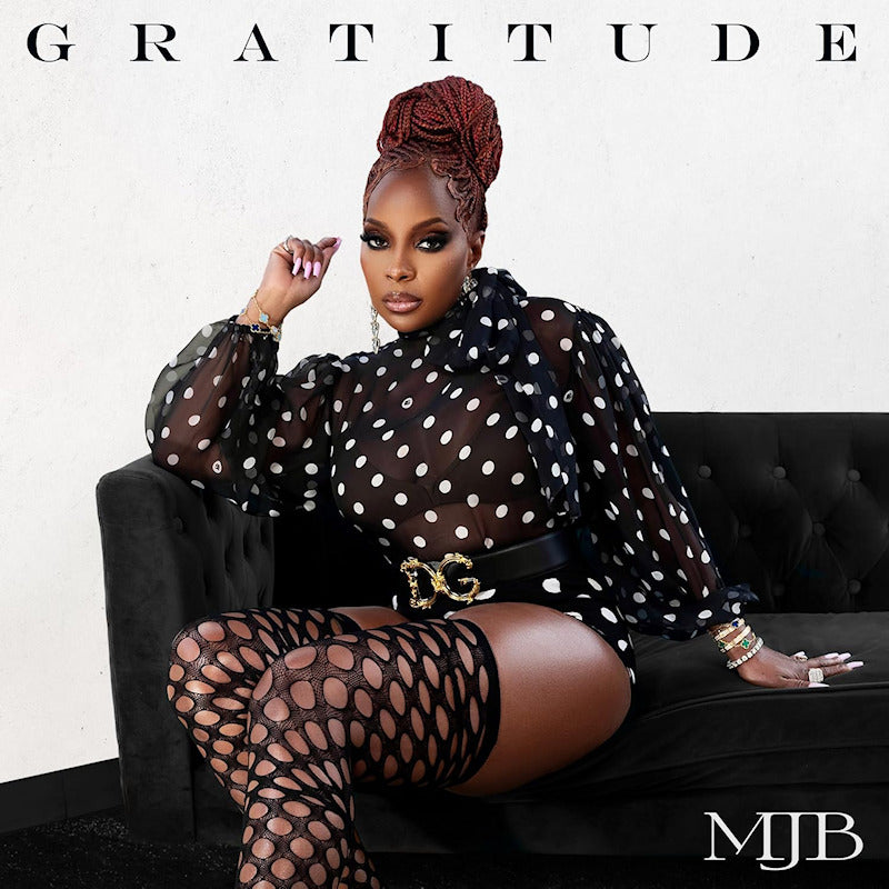 Mary J. Blige - Gratitude (Silver With White Swirl, Gatefold Sleeve, Insert, Coloured Vinyl, Limited Edition LP)