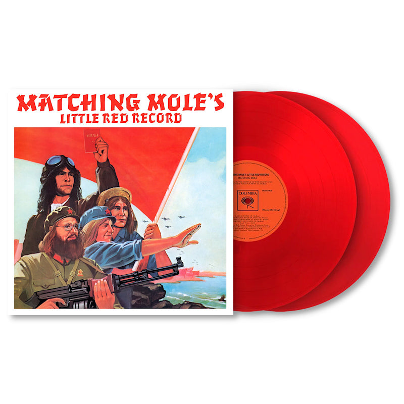 Matching Mole - Matching Mole's Little Red Record (Translucent Red Vinyl w/ Etched D-Side LP)