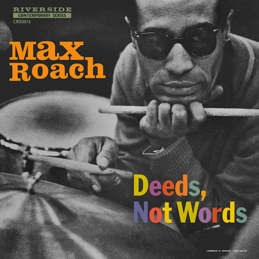 Max Roach - Deeds, not words (180g, High Quality, Mono, Black Friday, Limited Edition LP)