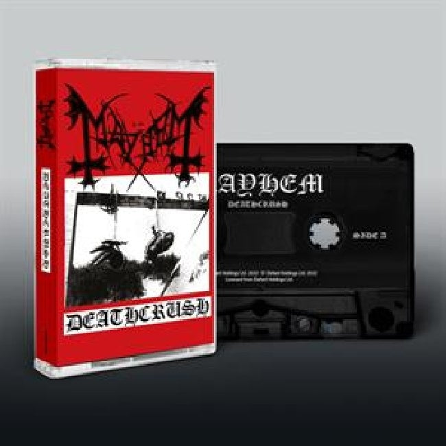 Mayhem - Deathcrush (muziekcassette)