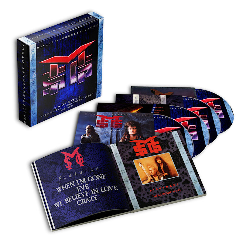 Mcauley Schenker Group - Bad boys; the mcauley schenker group story 1987-1992 (Clamshell Box CD)