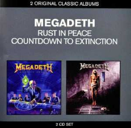Megadeth - Classic albums (2in1 - Rust In Peace/Countdown To Extinction CD)