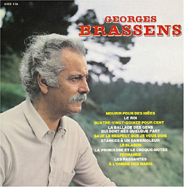 Georges Brassens - Georges brassens (Original Album No.13, High Quality, Reissue LP)