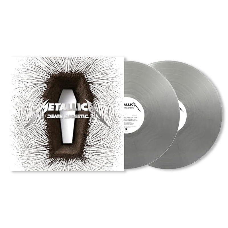 Metallica - Death magnetic (Silver, Coloured Vinyl, Reissue, Limited Edition LP)