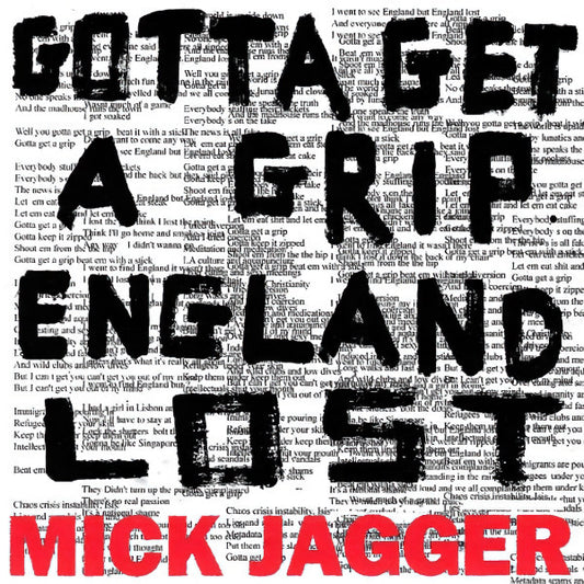 Mick Jagger - Gotta get a grip (.. England Lost 12-inch maxi-single)