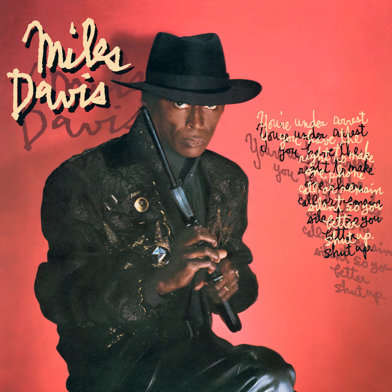 Miles Davis - You're under arrest (Red Clear 180g, High Quality, Gatefold Sleeve, Insert, Coloured Vinyl LP)
