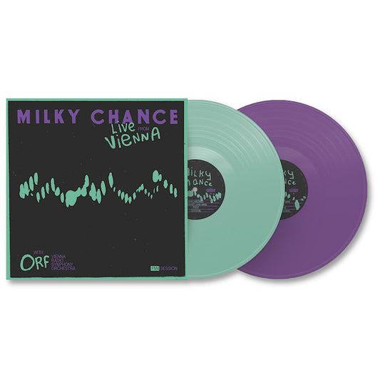 Milky Chance - Live from vienna (Green Purple, Coloured Vinyl LP)