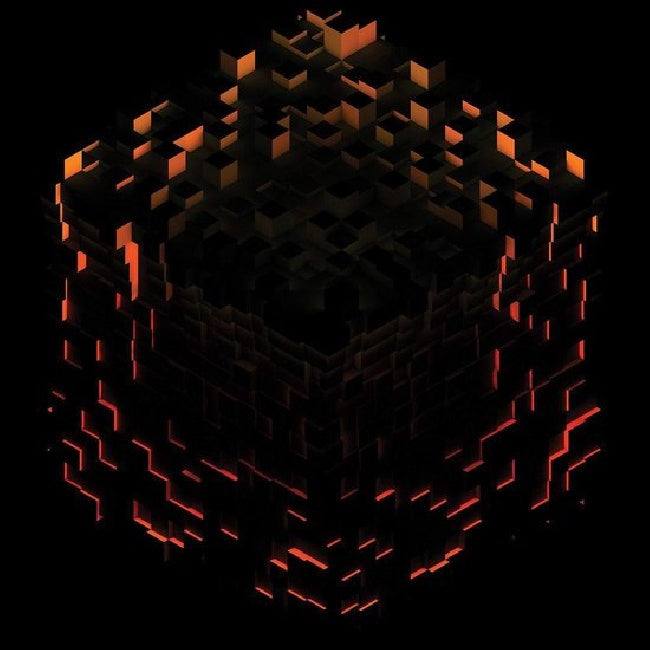 C418 - Minecraft volume beta (.. Volume Beta / Red, Orange & Yellow Fire Splatter, Coloured Vinyl, Download Code LP)