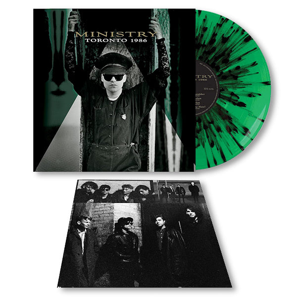 Ministry - Toronto 1986 (Green & Black Splatter LP)