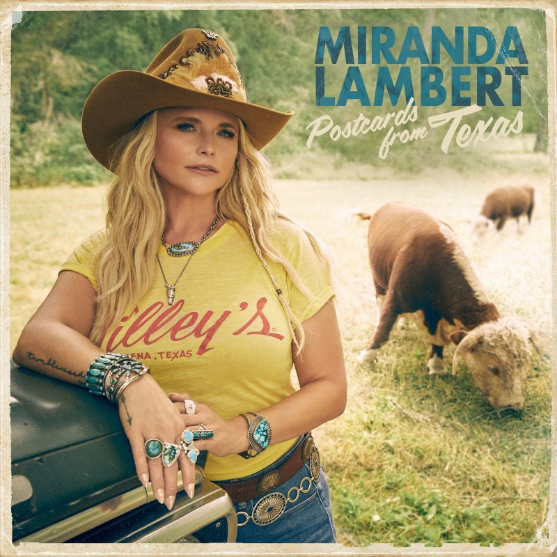 Miranda Lambert - Postcards from texas (Sea Blue, Transparent, Coloured Vinyl, Limited Edition LP)
