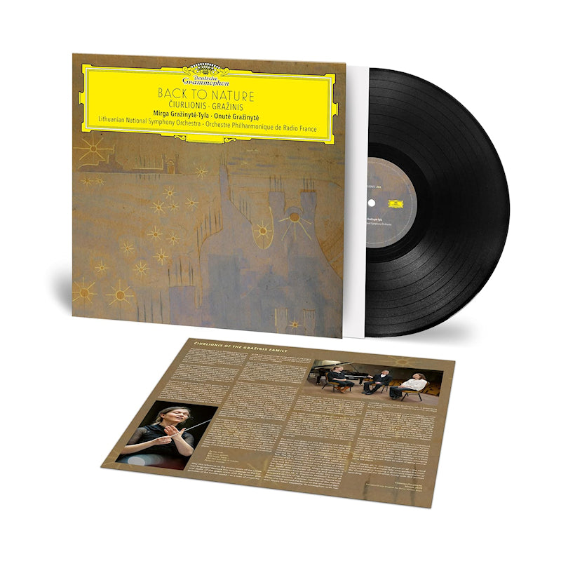 Mirga Grazinyte -tyla - Back to nature: ciurlionis & grazinis (High Quality LP)