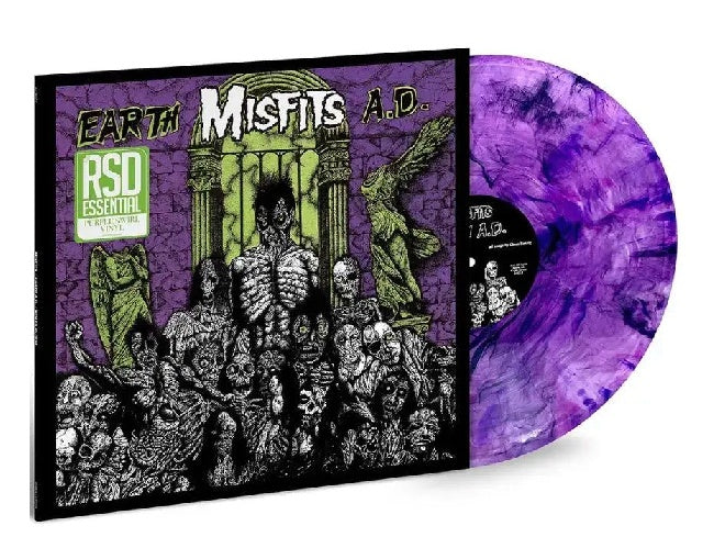 Misfits - Earth a.d. (Purple, 45 Rpm, Coloured Vinyl, Reissue 12-inch maxi-single)