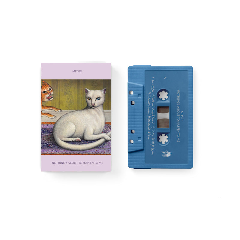Mitski - Nothing's about to happen to me (blue cat eye) (muziekcassette)