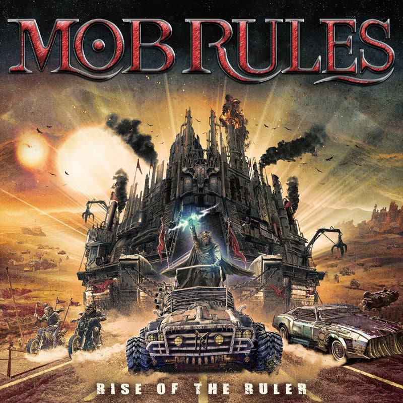 Mob Rules - Rise of the ruler (Red, Gatefold Sleeve, Insert, Coloured Vinyl LP)