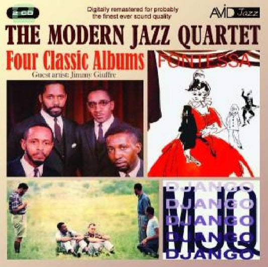 Modern Jazz Quartet - Four classic albums (Modernj,Quart.,Djando,Fontessa, At Music Inn CD)