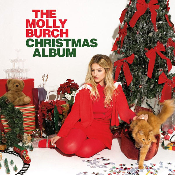 Molly Burch - The molly burch christmas album (.. Burch Christmas Album / Candy Cane Red/White Vinyl, Coloured Vinyl LP)