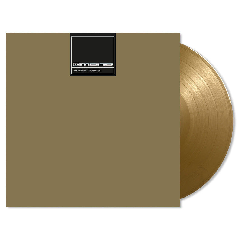 Mono - Life in mono (the remixes) (Gold, High Quality, Coloured Vinyl, Limited Edition LP)