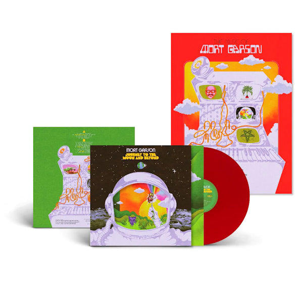 Garson, Mort - Journey to the moon and beyond (.. the Moon and Beyond /Mars Red Vinyl, Coloured Vinyl LP)