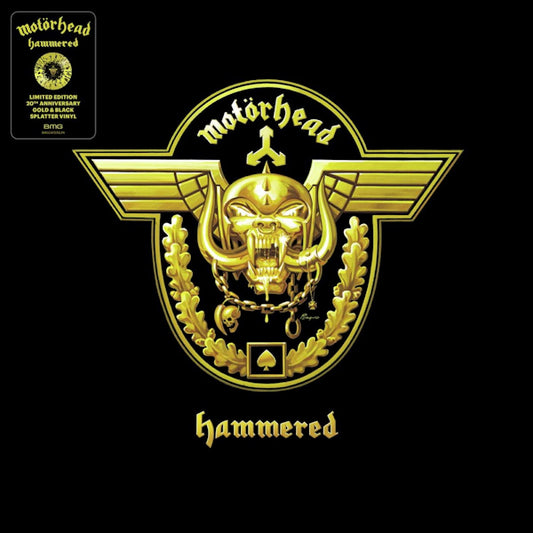 Motorhead - Hammered (20th Anniversary/Gold & Black Splatter Vinyl LP)