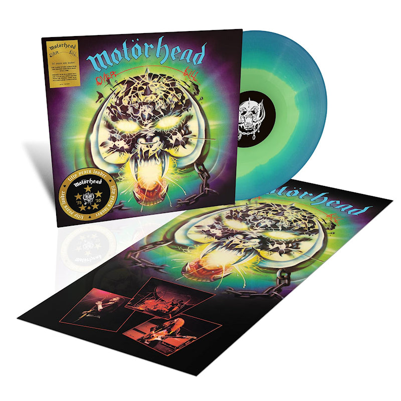 Motorhead - Overkill (Turquoise Blue, Half Speed, Coloured Vinyl, Reissue, Limited Edition LP)