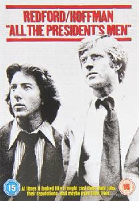 Movie - All the president's men (Uk Version /Cast: Dustin Hoffman, Rober Redford DVD movie)