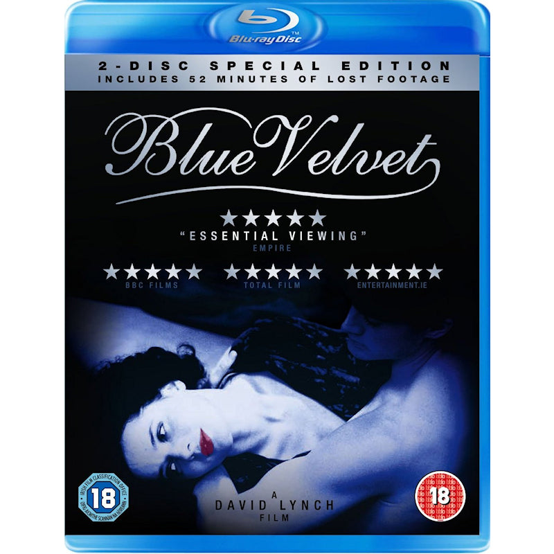 Movie - Blue velvet (Uk Version /Cast: Isabella Rossellini, Dennis Hopper blu ray movie)