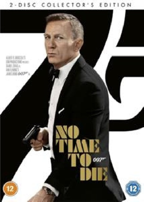 James Bond - No time to die (Uk Version /Cast: Daniel Craig, Rami Malek, Collector's Edition DVD movie)