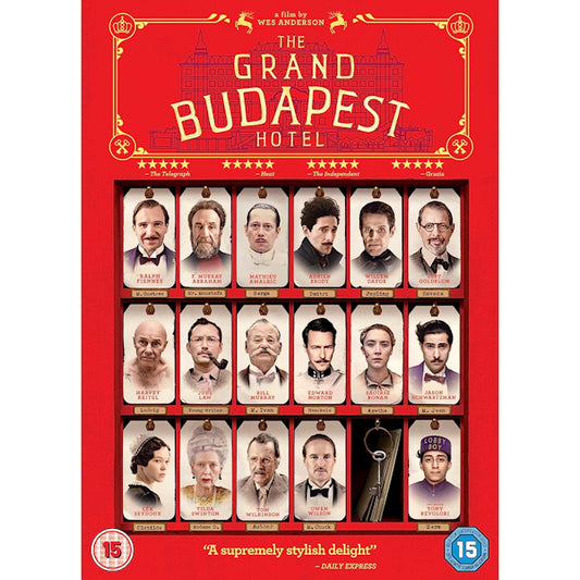 Movie - The grand budapest hotel (Uk Version / W/Ralph Fiennes,Tilda Swinton,Adrien Brody DVD movie)