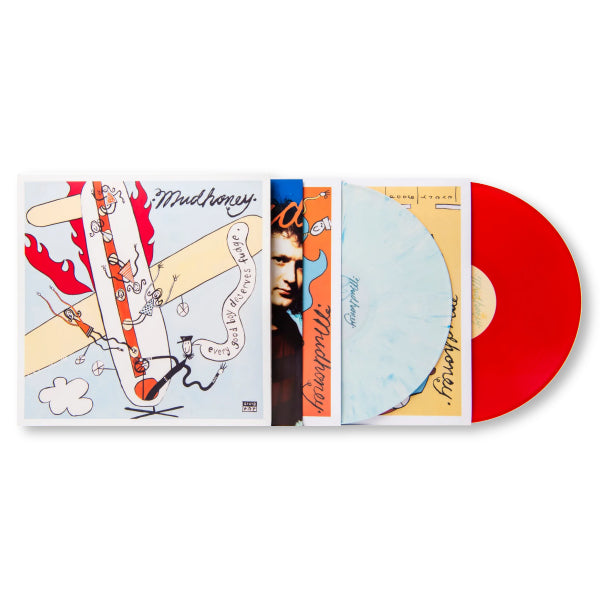 Mudhoney - Every good boy deserves fudge -30th Anniversary- (.. Boy Deserves Fudge / Light Blue & Red, Coloured Vinyl LP)