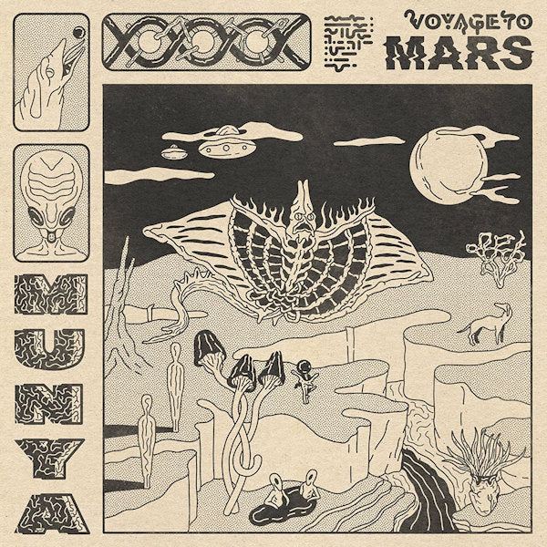 Munya - Voyage to mars (Sunburst Orange Vinyl, Coloured Vinyl LP)
