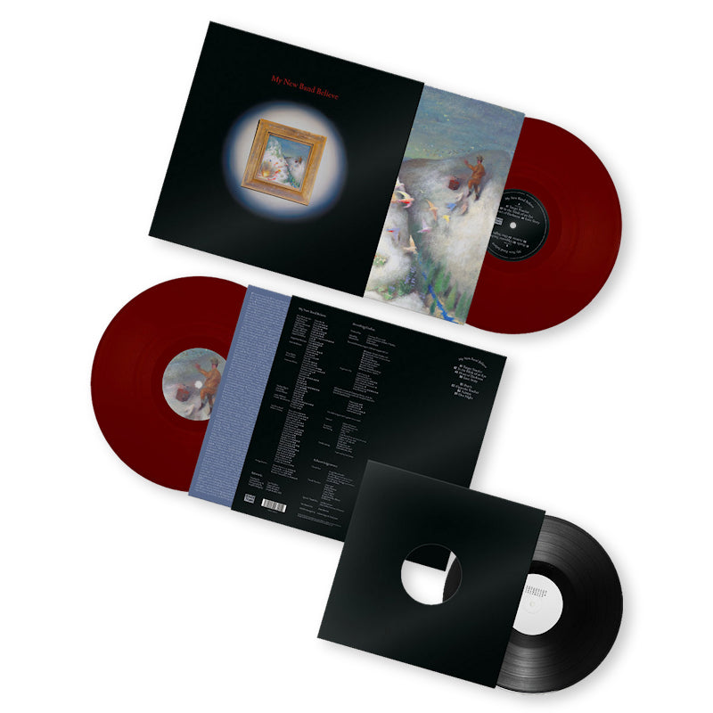 My New Band Believe - My new band believe (oxblood)(plus bonus 10") (LP)