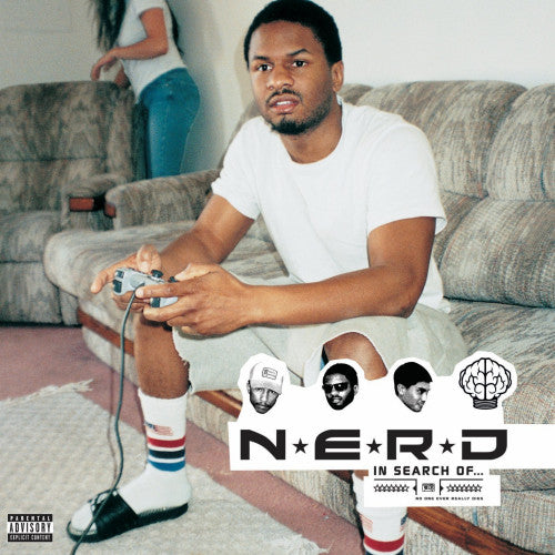 N.e.r.d - In search of (Ltd Back To Black 180 Grams White Vinyl + Download, High Quality LP)