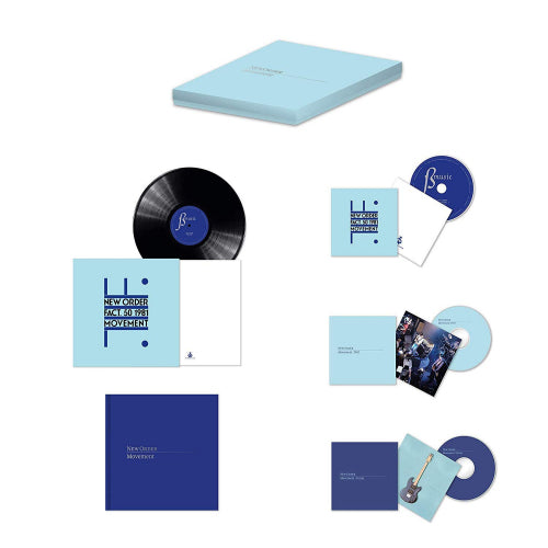 New Order - Movement (1lp+2cd+1dvd+Hard Backed Book LP)