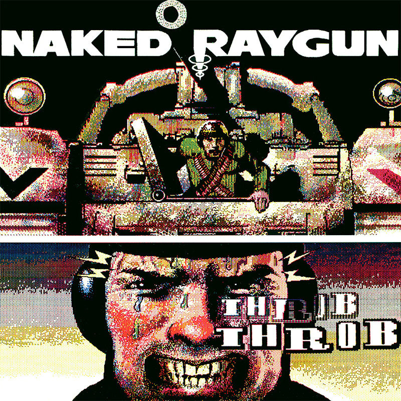 Naked Raygun - Throb throb (green swirl) (Coloured Vinyl LP)