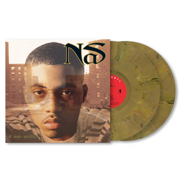 Nas - It was written (National Album Day 2023 / Gold and Black Marbled, Gatefold Sleeve, Coloured Vinyl LP)