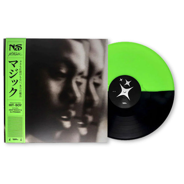Nas - Magic (Green/Black, "Half & Half" Color Vinyl Version LP)