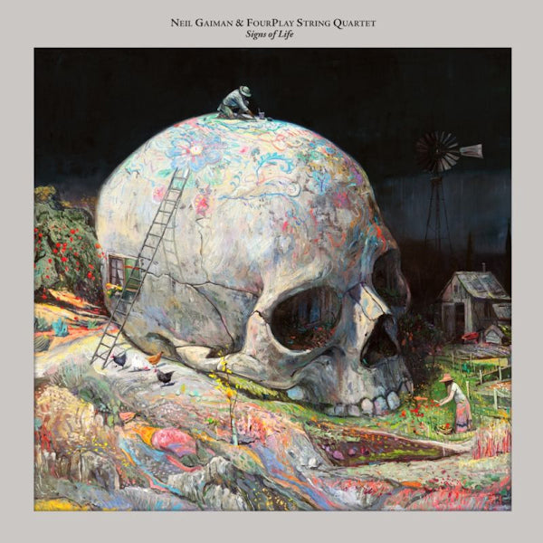 Neil Gaiman & FourPlay String Quartet - Signs of life (Silver Fox, Coloured Vinyl LP)