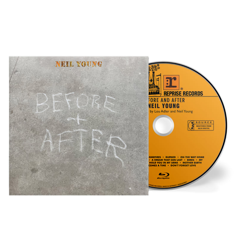 Neil Young - Before and after (Atmos Mix / Binaural Mix / Hi-Res 96/24 Stereo Blu Ray disc music)