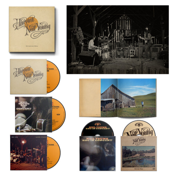 Young, Neil - Harvest (50th anniversary) (.. (50th Anniversary Edition)/3cd+2dvd Hardcover Book CD)