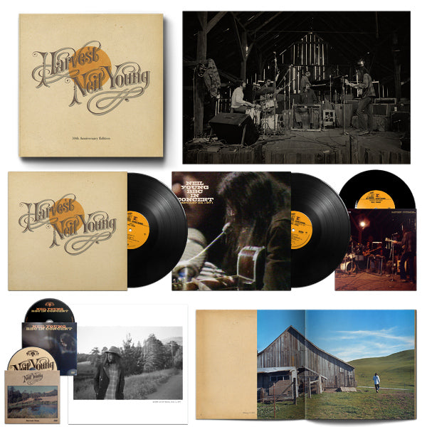 Neil Young - Harvest (50th anniversary) (.. (50th Anniversary Edition)/2lp+7"+2dvd Box LP)