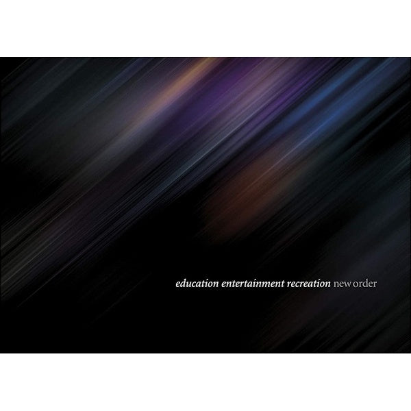 New Order - Education, entertainment, recreation (.. Entertainment, Recreation / Blry+2cd, Bluray+CD, Mediabook, Limited Edition blu ray movie)