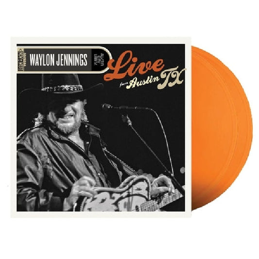 Waylon Jennings - Live from austin, tx '89 (.. Austin, Tx '89 / Orange Blossom Vinyl, Coloured Vinyl LP)