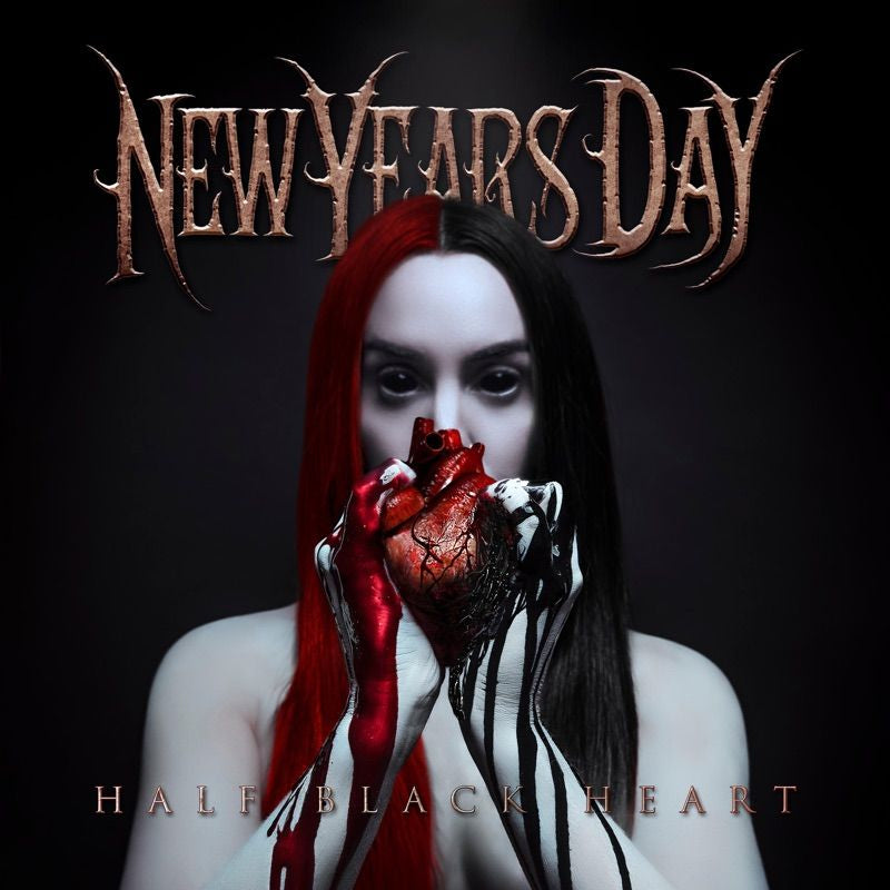 New Years Day - Half black heart (CD)