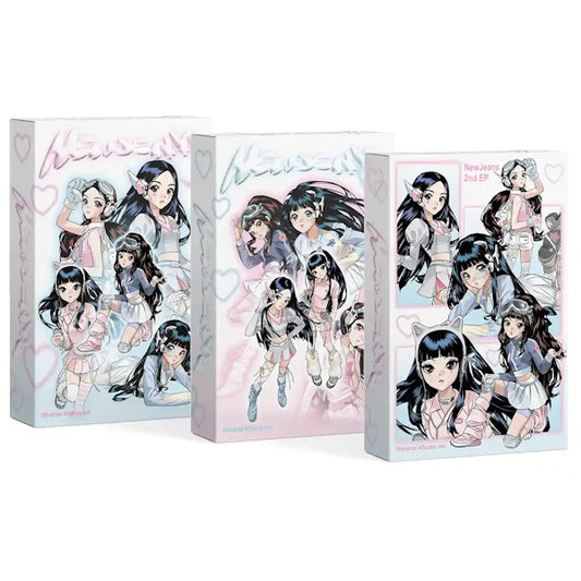NewJeans - Get up (Werverse Album Version) (2nd Ep / Weverse Platform Album Version / 3 Versions, Kit Album accessoires)