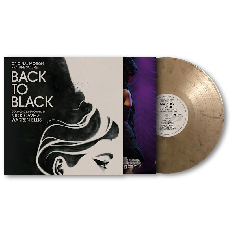 Nick Cave & Warren Ellis - Back to black (High Quality, 45 Rpm, Coloured Vinyl, Reissue, Limited Edition LP)