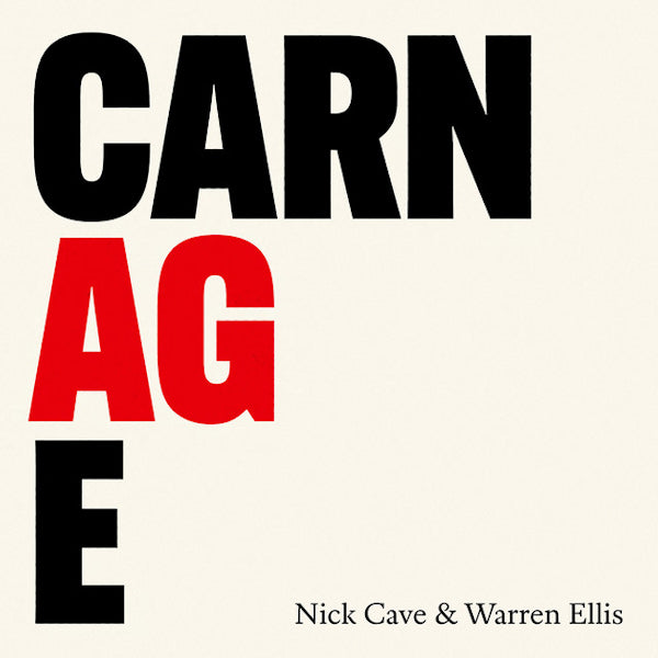 Nick Cave & Warren Ellis - Carnage (Digipak CD)