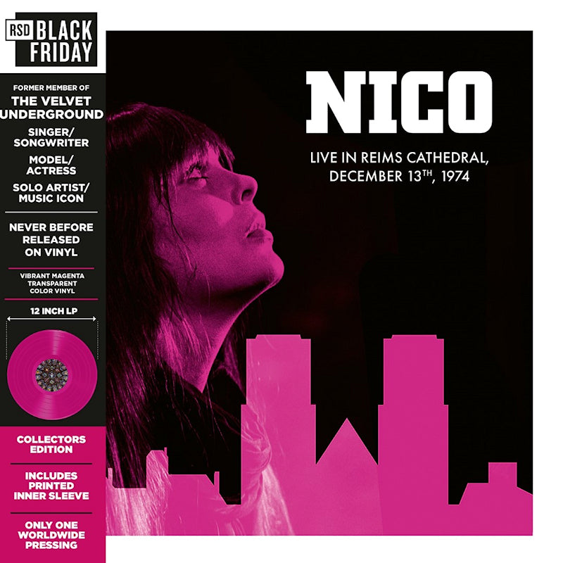 Nico - Live in reims cathedral - december 13th, 1974 (Coloured Vinyl, Black Friday LP)