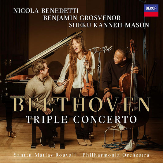 Benjamin Gro Sheku Kanneh Nicola Benedetti -mason - Beethoven: triple concerto, op. 56 (180g, High Quality LP)
