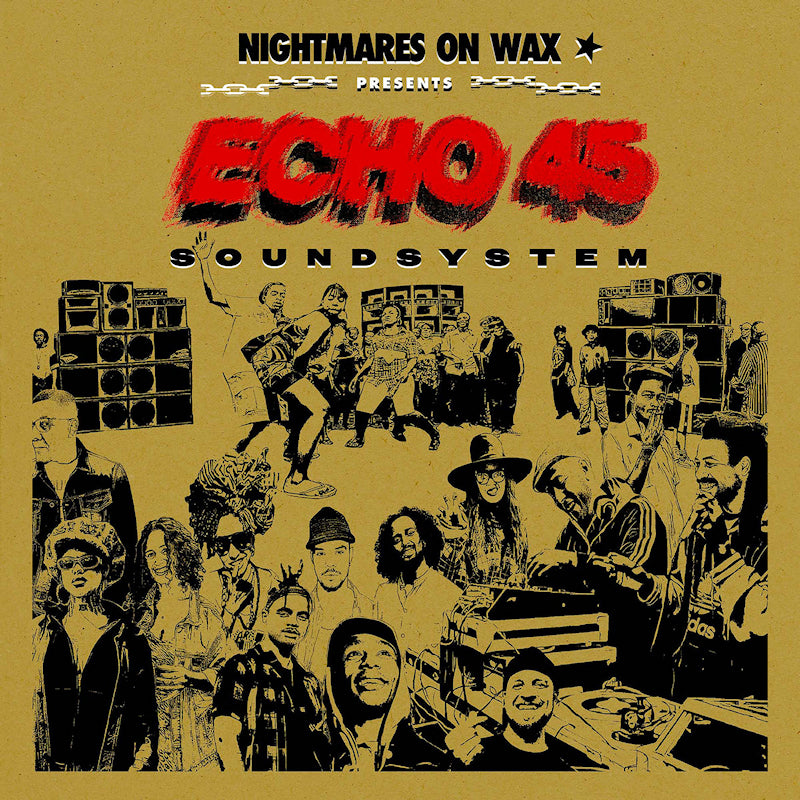 Nightmares On Wax - Echo45 sound system (Insert, Coloured Vinyl LP)